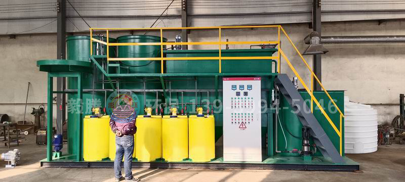 山西潞城高浓度化工废水  一体化组合污水处理设备 制作安装完工并通过清水试车运行
